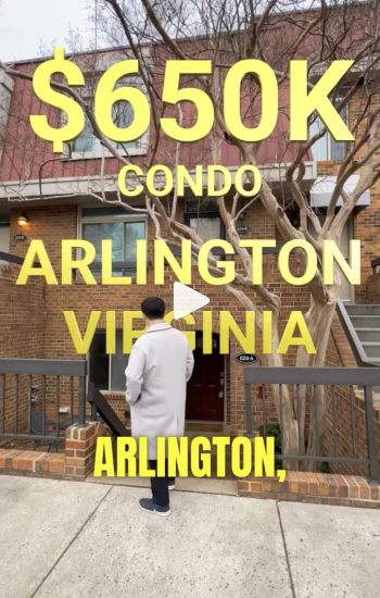 Property tour Arlington Condo 650K